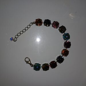 Sabika Colorful Crystal Bracelet